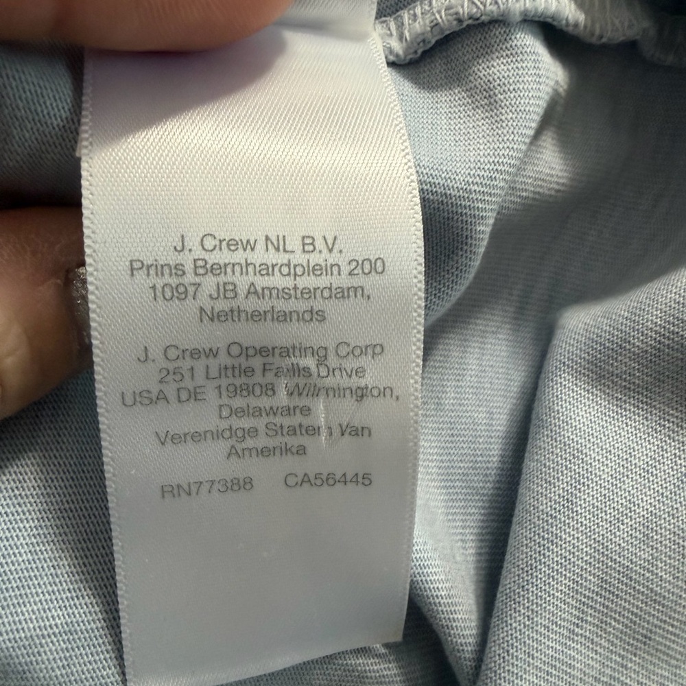 Madewell Perfect Tee- Iced Blue - Picture 9 of 11